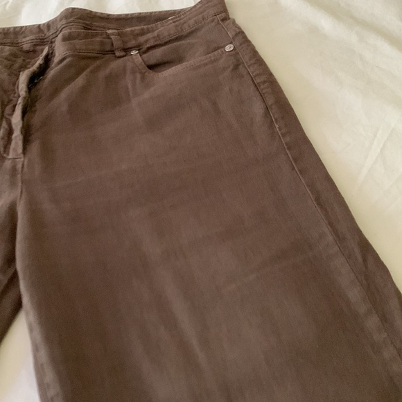 Paul & Shark jeans-cut linen and cotton pants. Size 12-14. - Picture 3 of 7